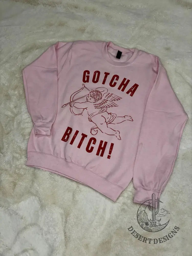 Cupid Gotcha Crewneck Pink / XS