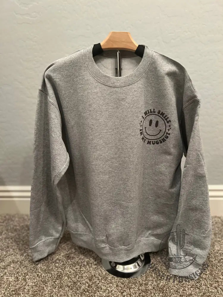 Smiley Mugshot Crewneck
