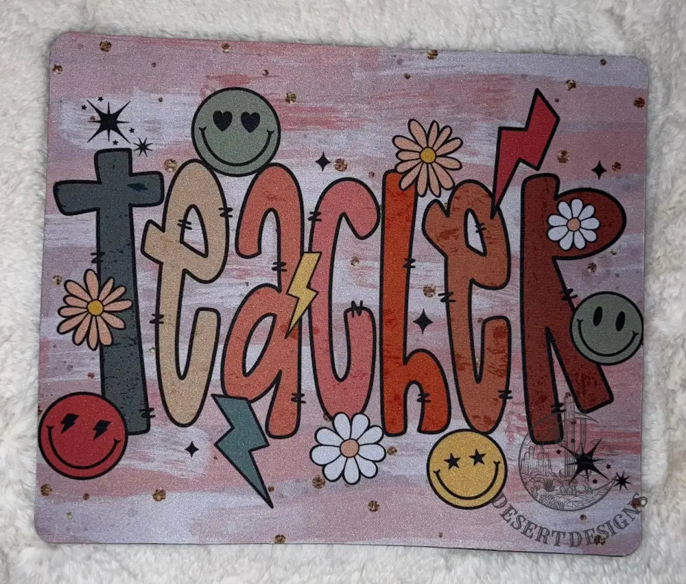Teacher Mousepad Smiley
