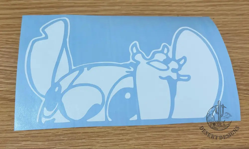 Waving Stitch Decal