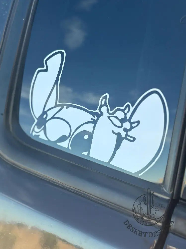 Waving Stitch Decal