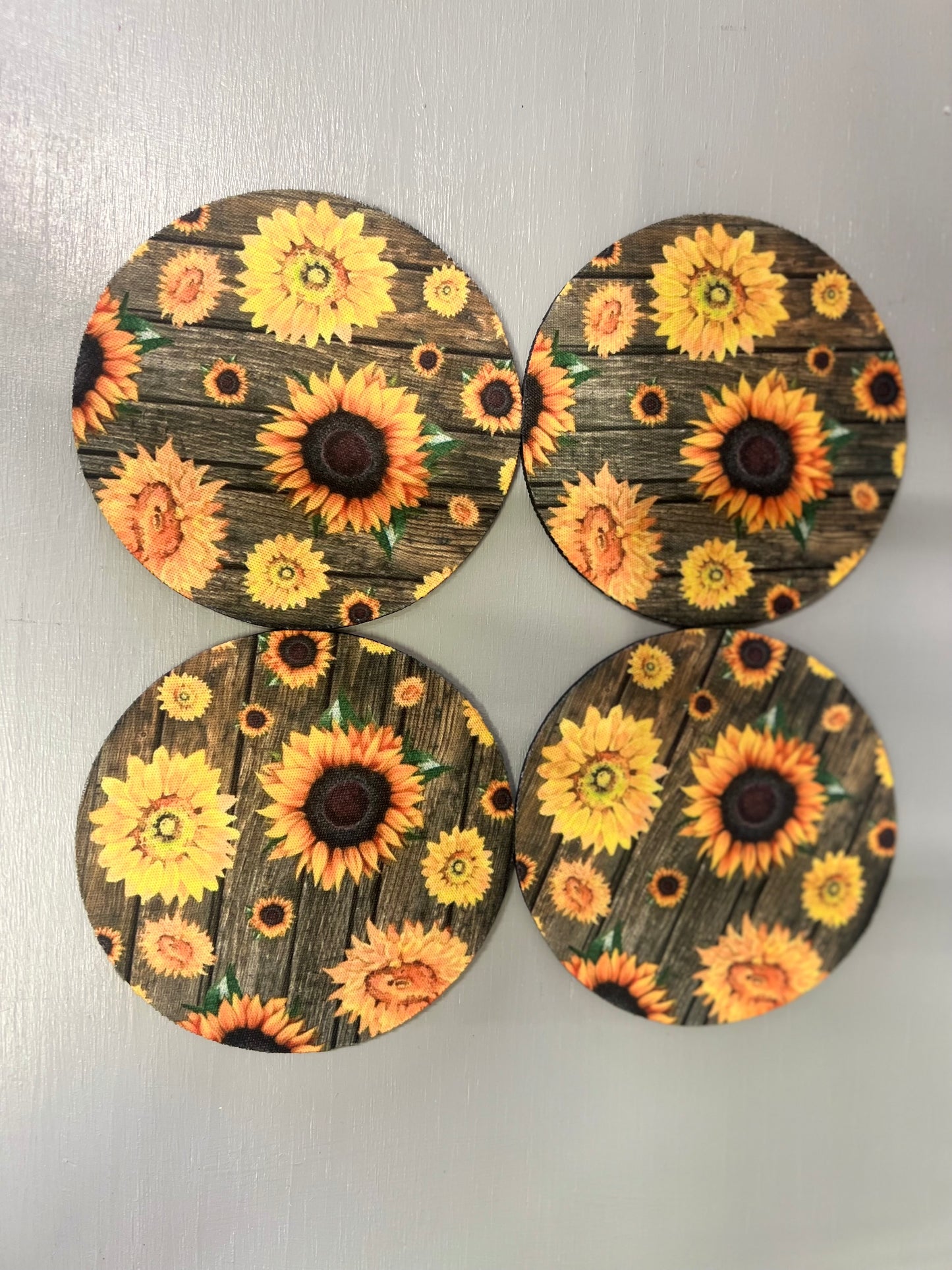 Sunflower Coaster Set (4)