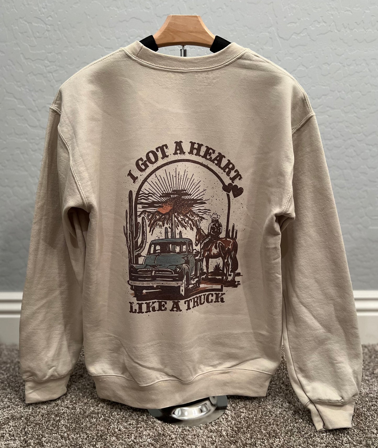 Heart Like A Truck Crewneck