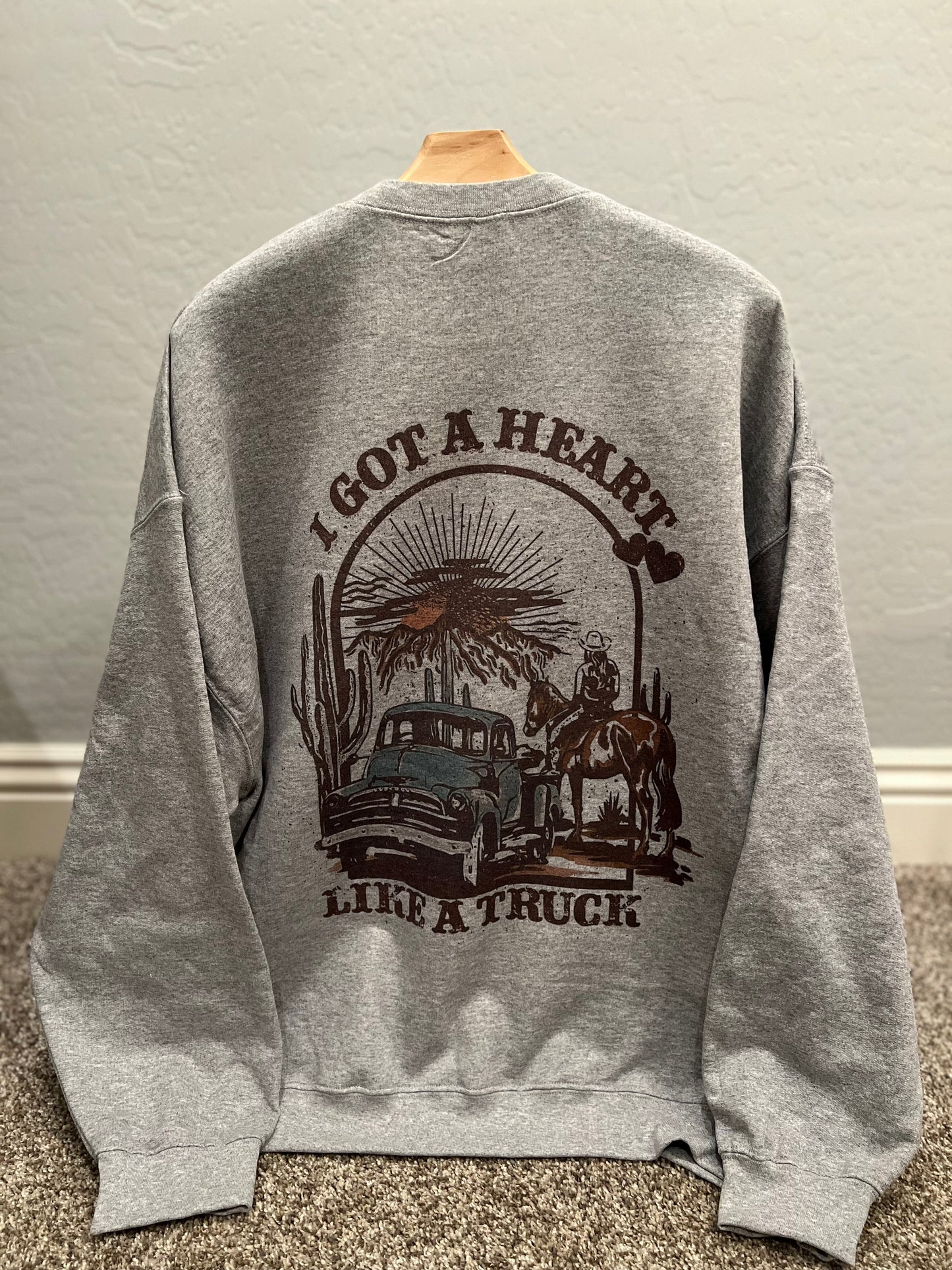 Heart Like A Truck Crewneck