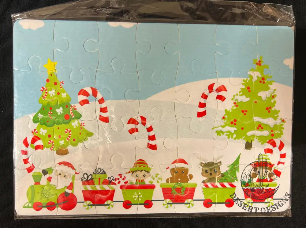 Christmas Puzzles Elf Train / No Name