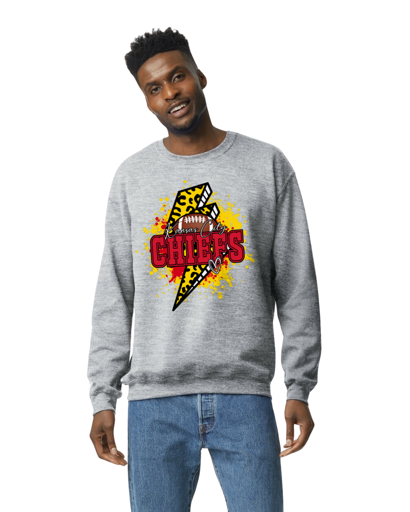 Chiefs Lightning Crewneck