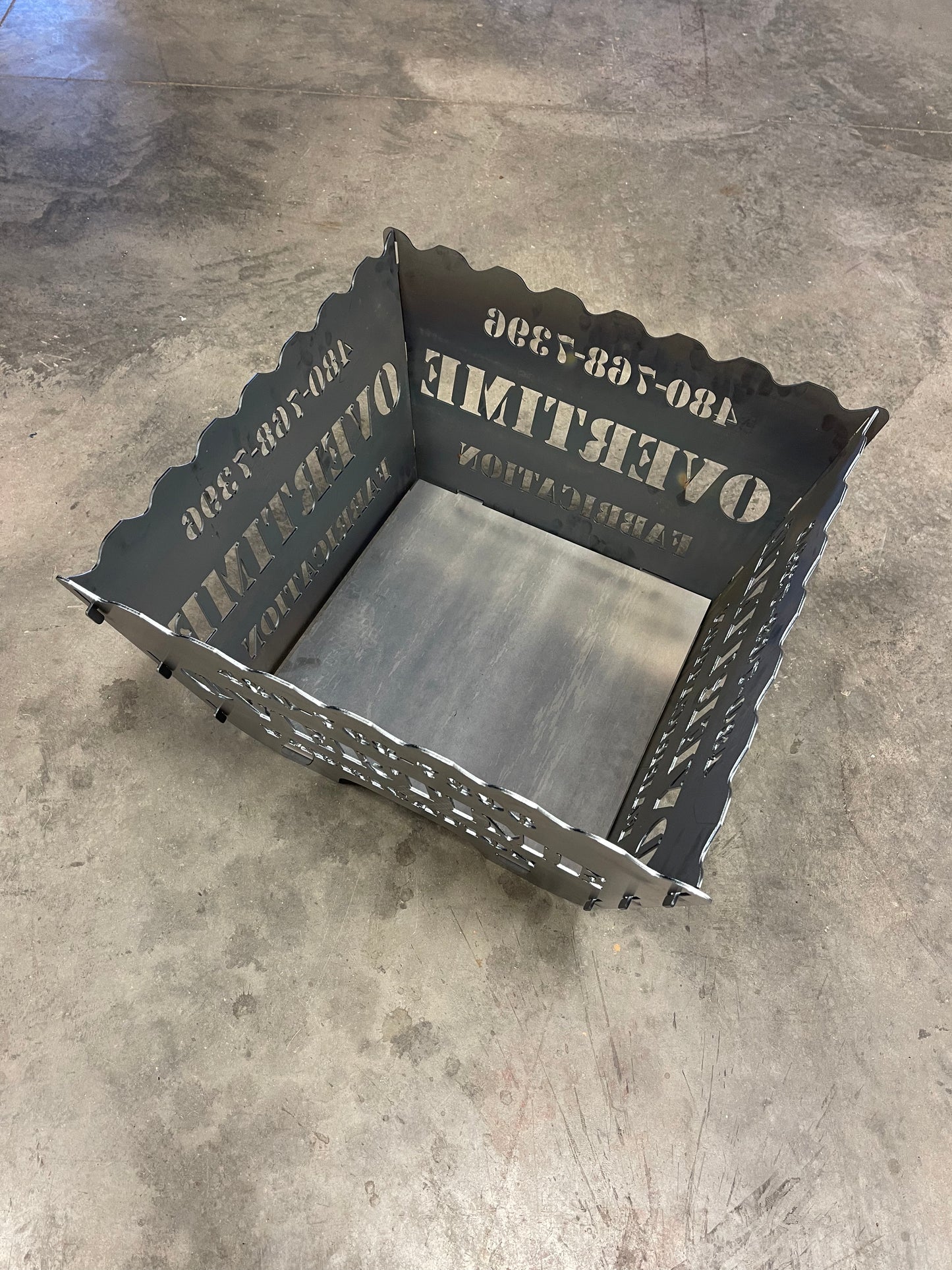 24" Custom 4 Sided Firepit